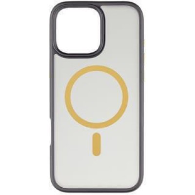 Tactical Magforce Back Cover Black/Yellow (iPhone 16 Pro Max)